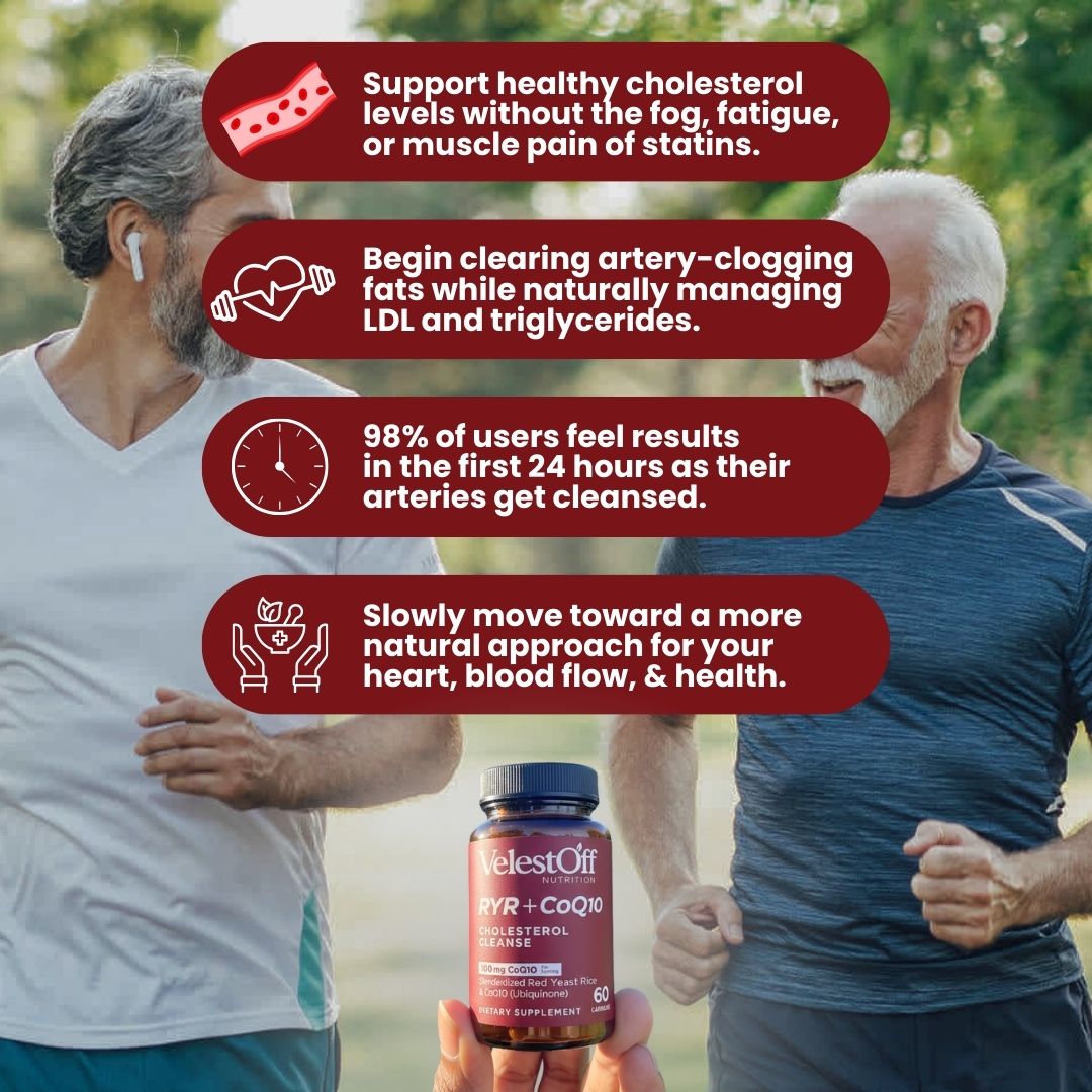 Red Yeast Rice & CoQ10 Cholesterol Cleanse