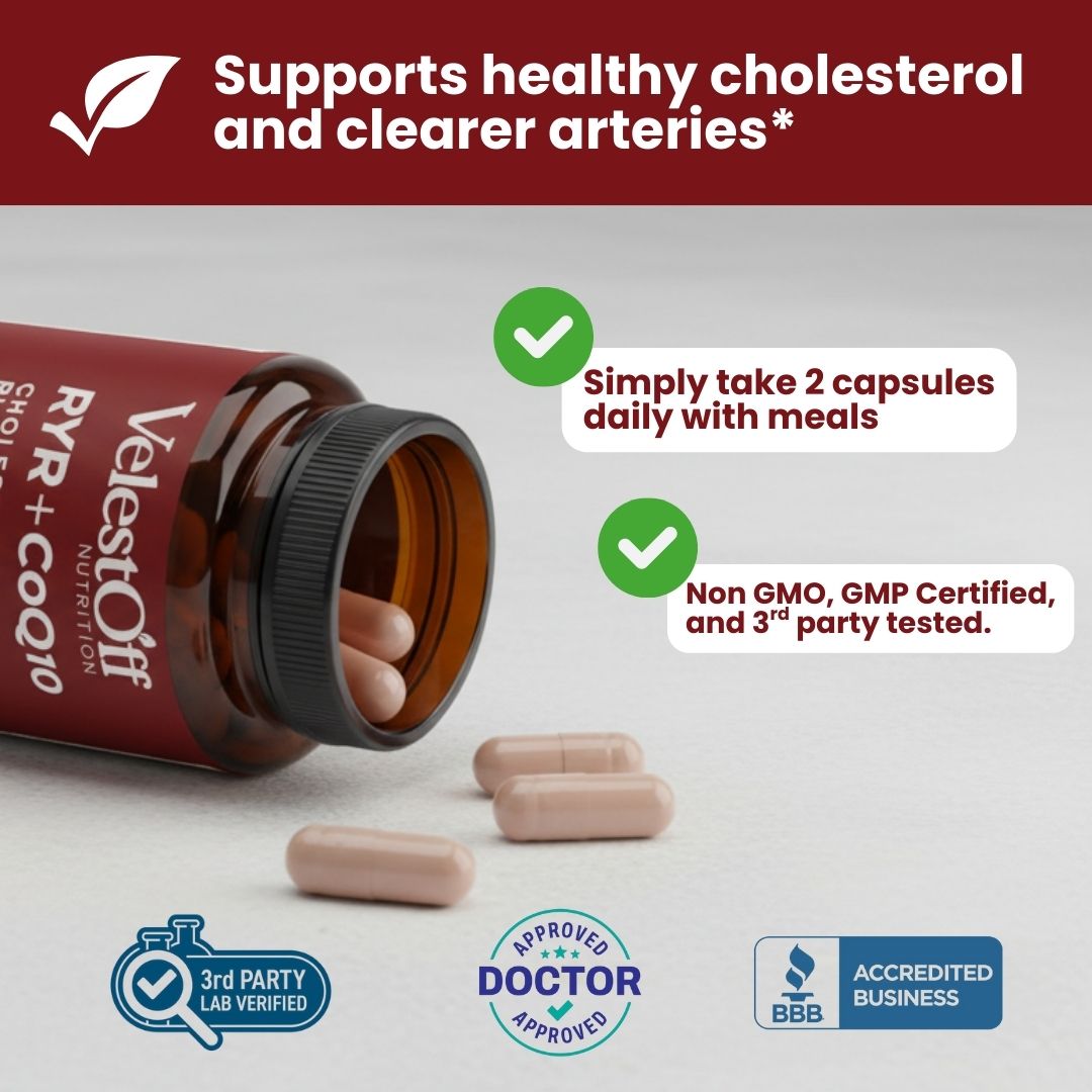 Red Yeast Rice & CoQ10 Cholesterol Cleanse