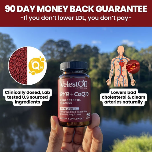 Red Yeast Rice & CoQ10 Cholesterol Cleanse