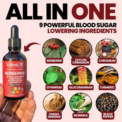 9 In 1 Berberine Blood Sugar Cleanse