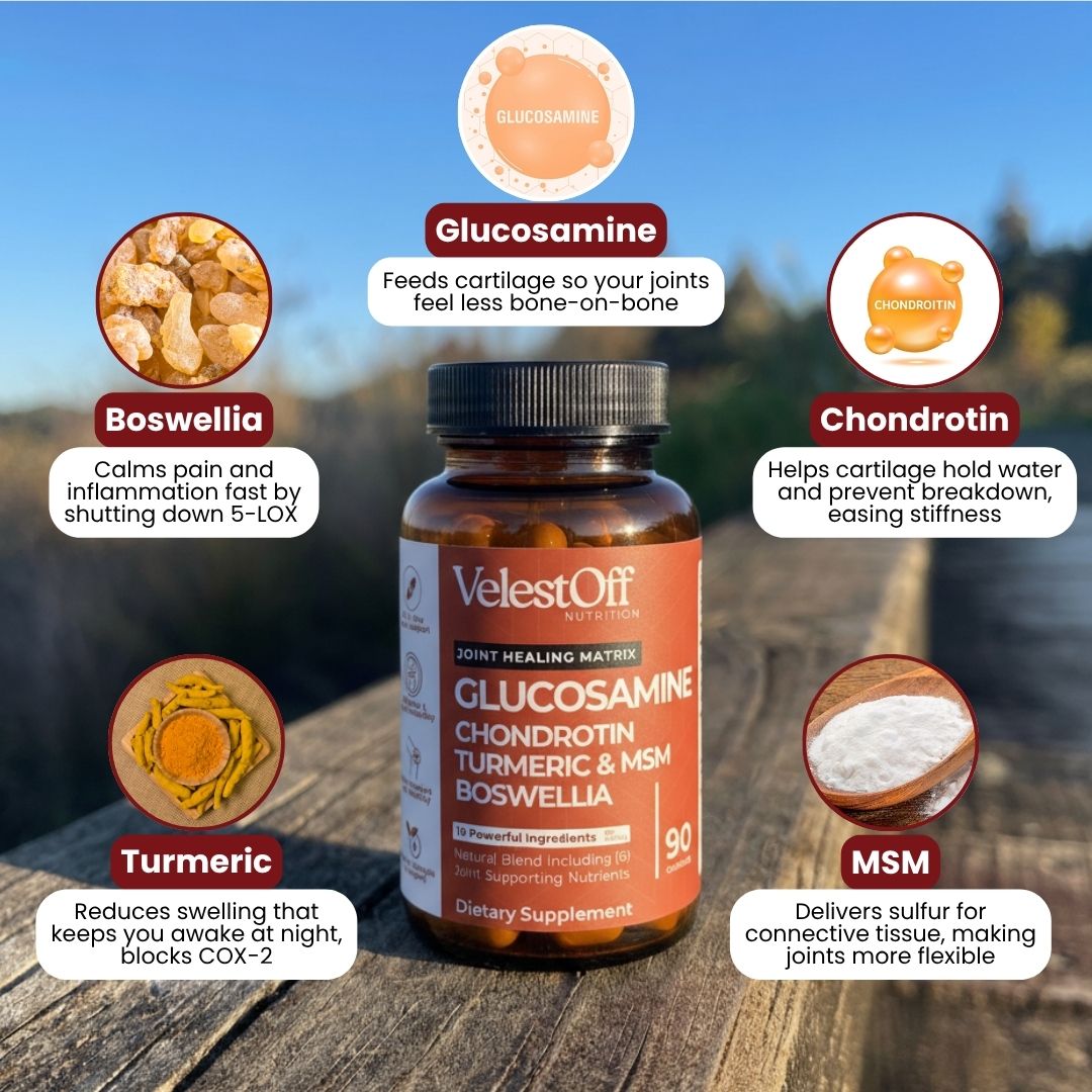 Combined Joint Relief & Healing Matrix