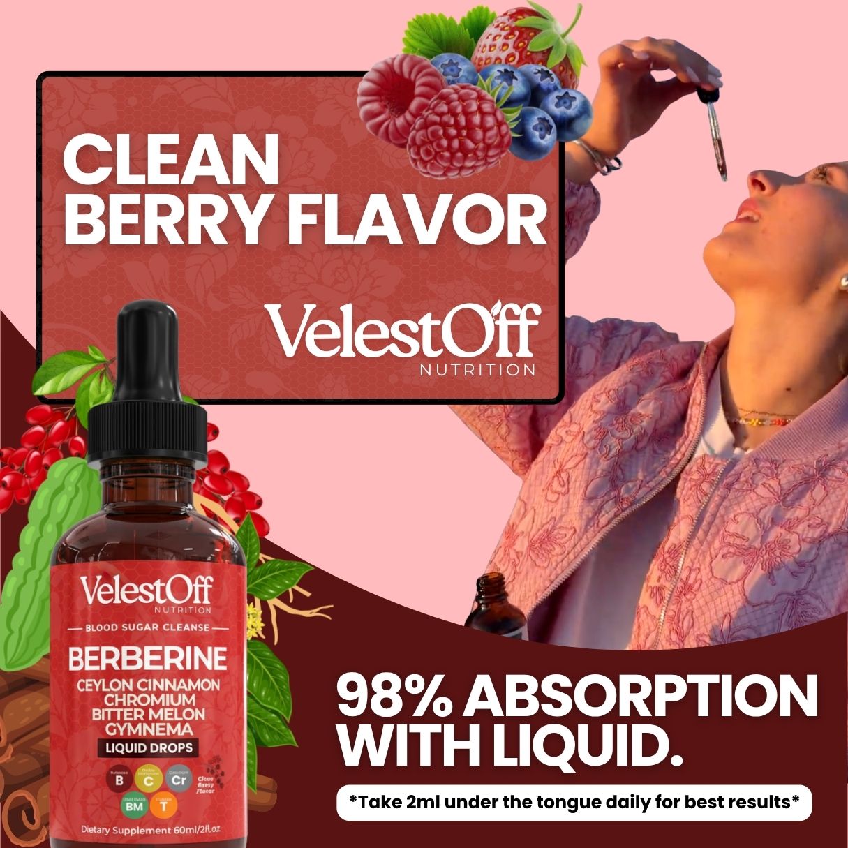 9 In 1 Berberine Blood Sugar Cleanse